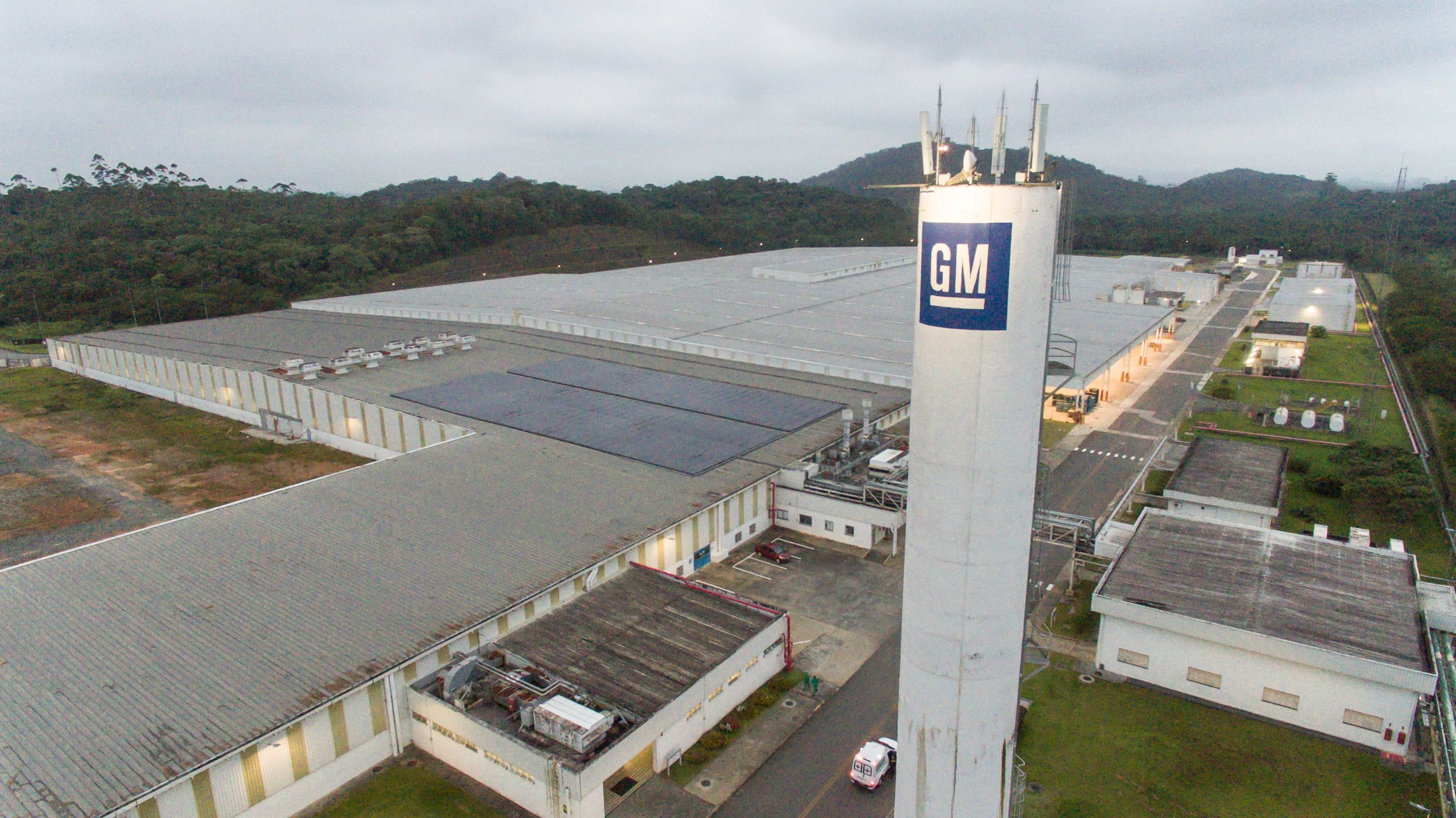 Fábrica da General Motors no Brasil 