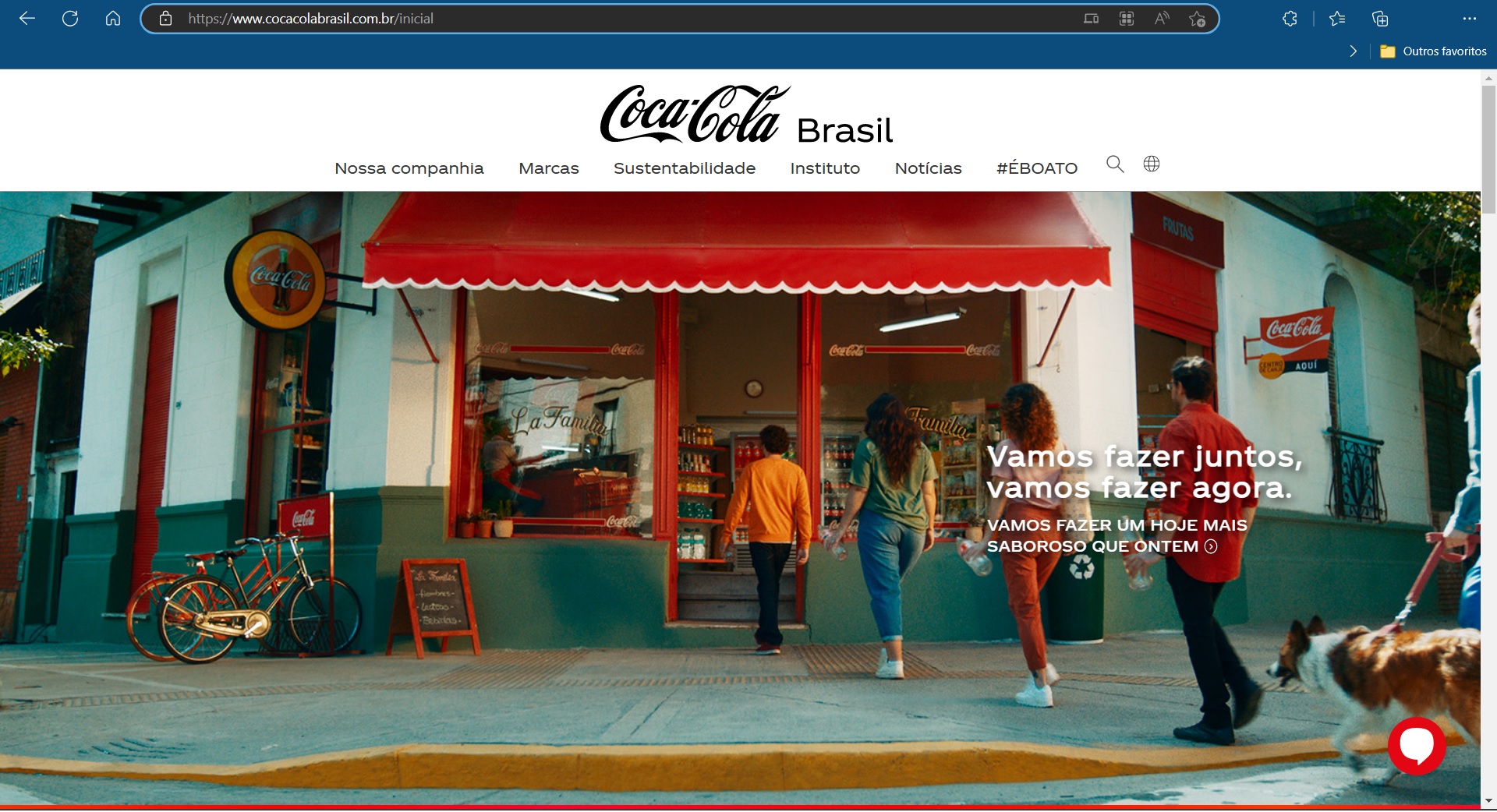 Portal Coca-Cola Brasil