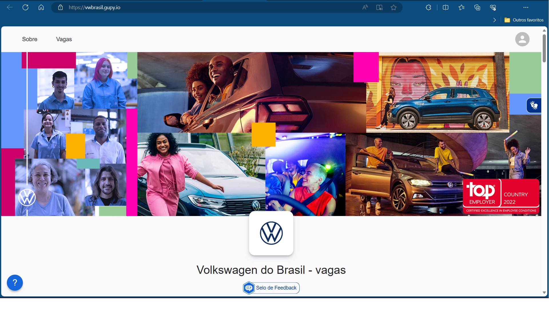 Portal de vagas para Jovem Aprendiz Volkswagen 2024